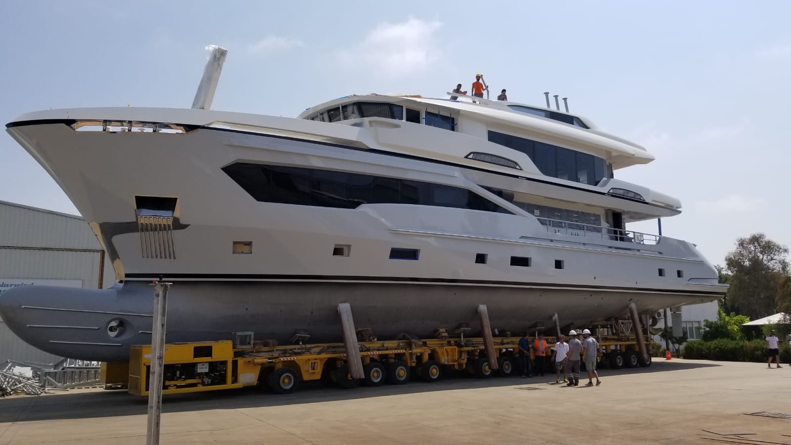 Kando 110 Superyacht for sale with Yacht & Villa emerges from hangar