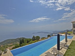 Villa for rental with a panoramic sea view - EZE SUR MER Image 1