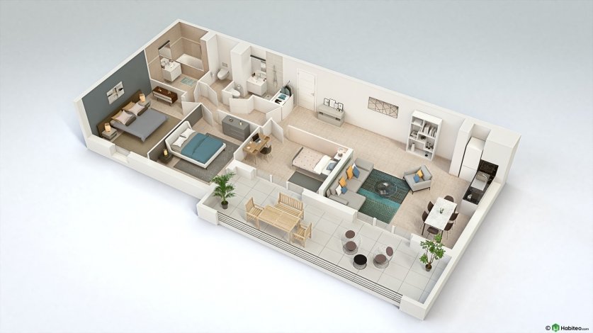 Brand new apartment with solarium between Monaco and Menton Image 4