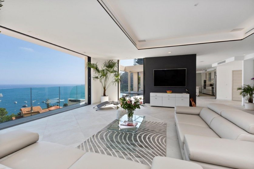 Villa Californian for rental with sea view and 5 bedrooms - EZE SUR MER Image 2
